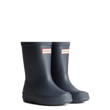 Hunter Boot Company Original Kids First Classic Wellington Boots in Blue, Size 6 | Charlies