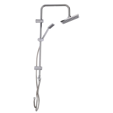 Silver Bathroom Solutions Shower Set - Chrome