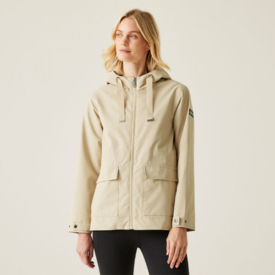 Regatta Womens Natural Otilie Waterproof Jacket - Size 10