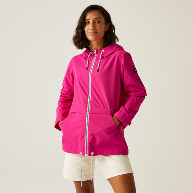 Regatta Womens Pink Bayletta Ii Waterproof Jacket - Fusion, Size 14