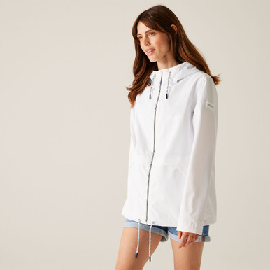 Regatta Womens Bayletta II Waterproof Jacket - White, Size 14