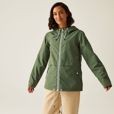 Regatta Womens Green Bayletta Ii Waterproof Jacket - Four Leaf Clover, Size 16