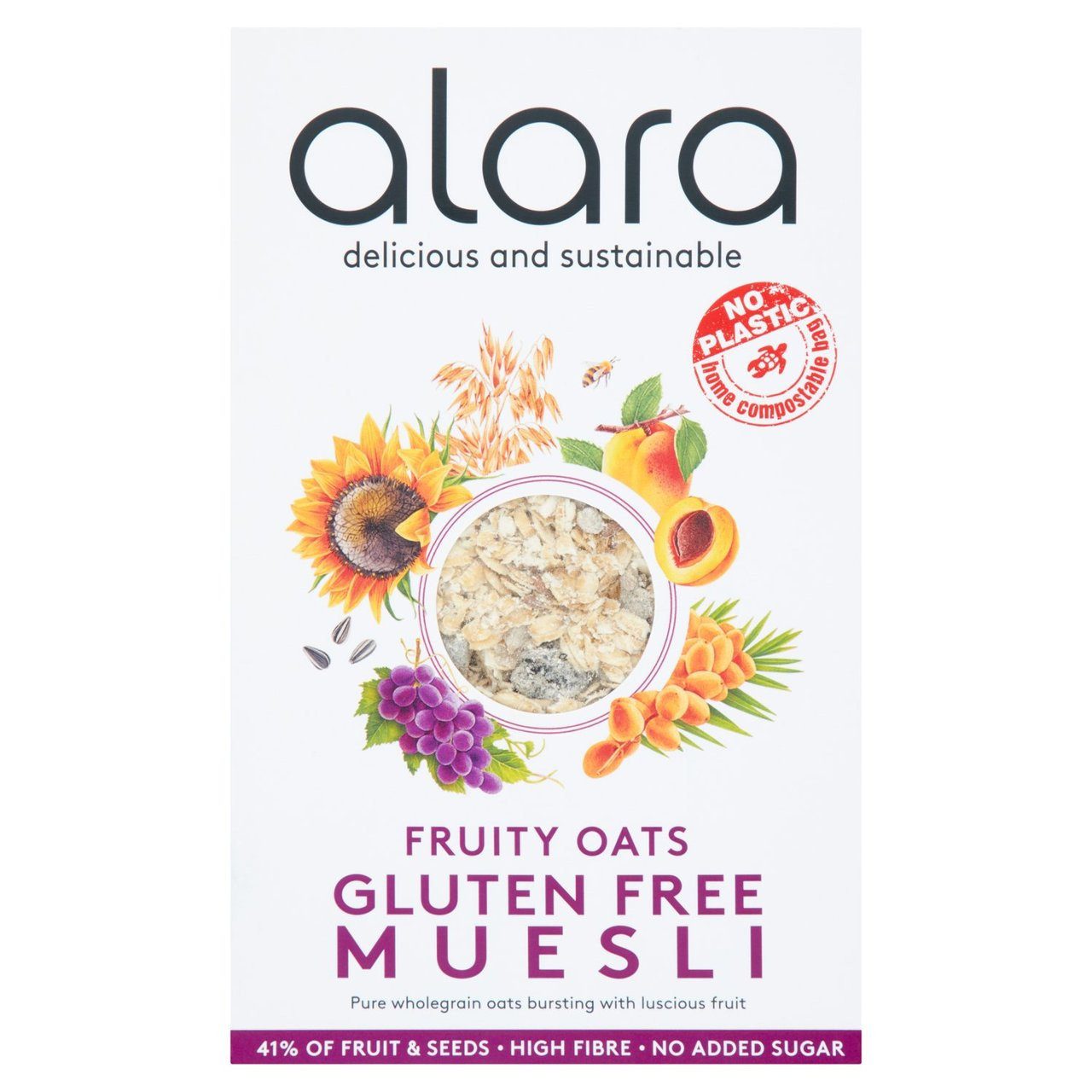 Alara Fruity Oats Gluten Free Muesli 500g Regency Foods