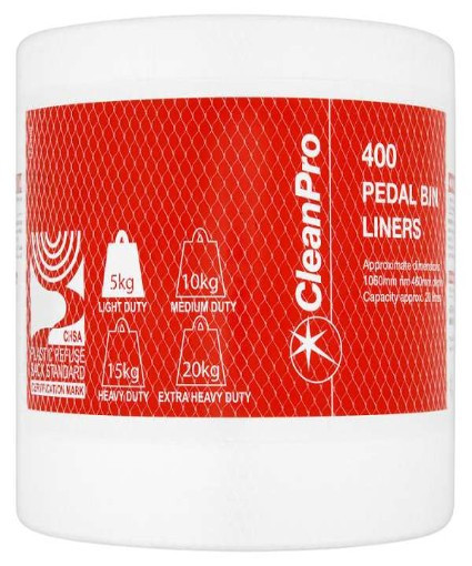 Pedal Bin Liners x 400 Regency Foods Wholesaler - Main Image