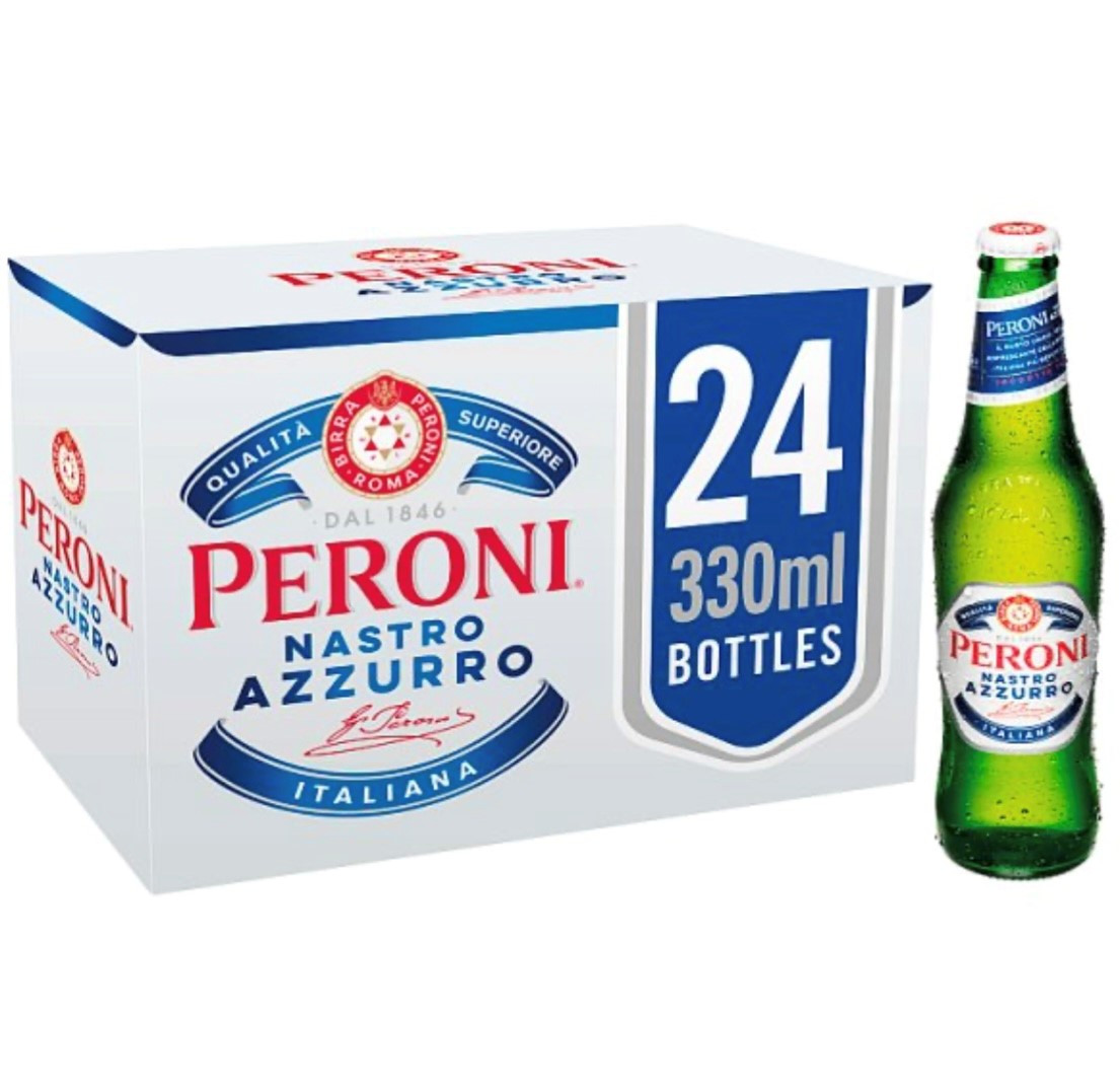 PERONI Nastro Azzurro 330ml 24本入×2ケース Peroni Nastro Azzurro 24 x 330ml | Regency Foods
