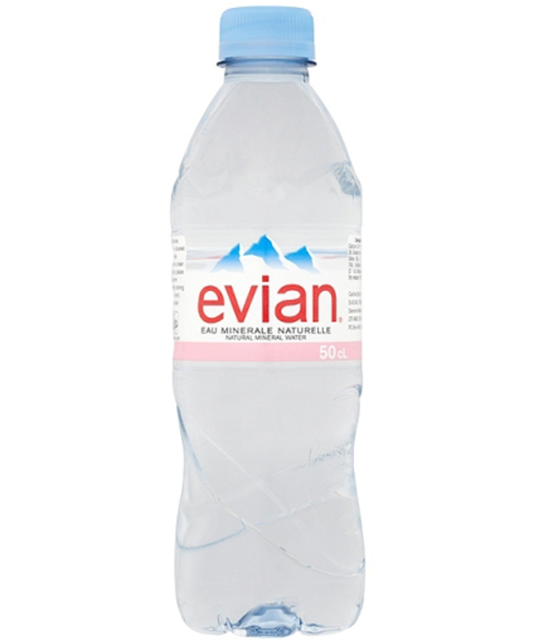 EVIAN Bottled Natural Spring Water 500ml (24/Case)