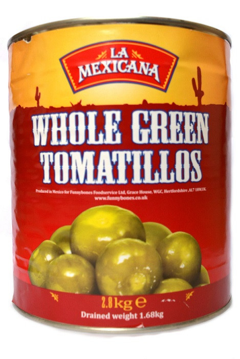 Whole Green Mexican Tomatillos x 2.8kg Regency Foods