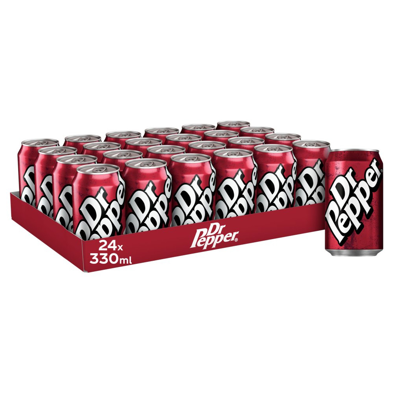 Dr Pepper Cans 24 x 330Ml