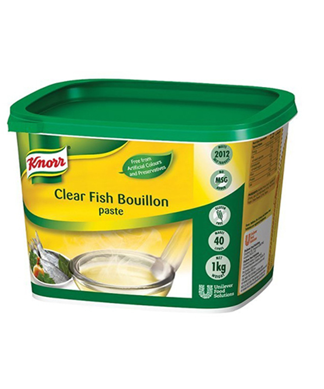 Knorr Professional Bouillon Stock 1Kg Containers - Chicken / Veg / Beef /  Fish