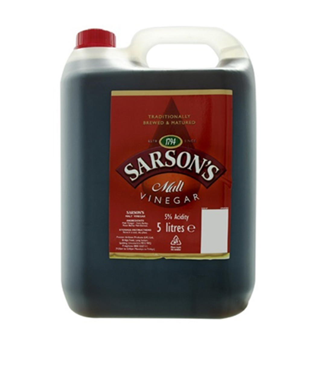 Sarson's Malt Vinegar 5ltr