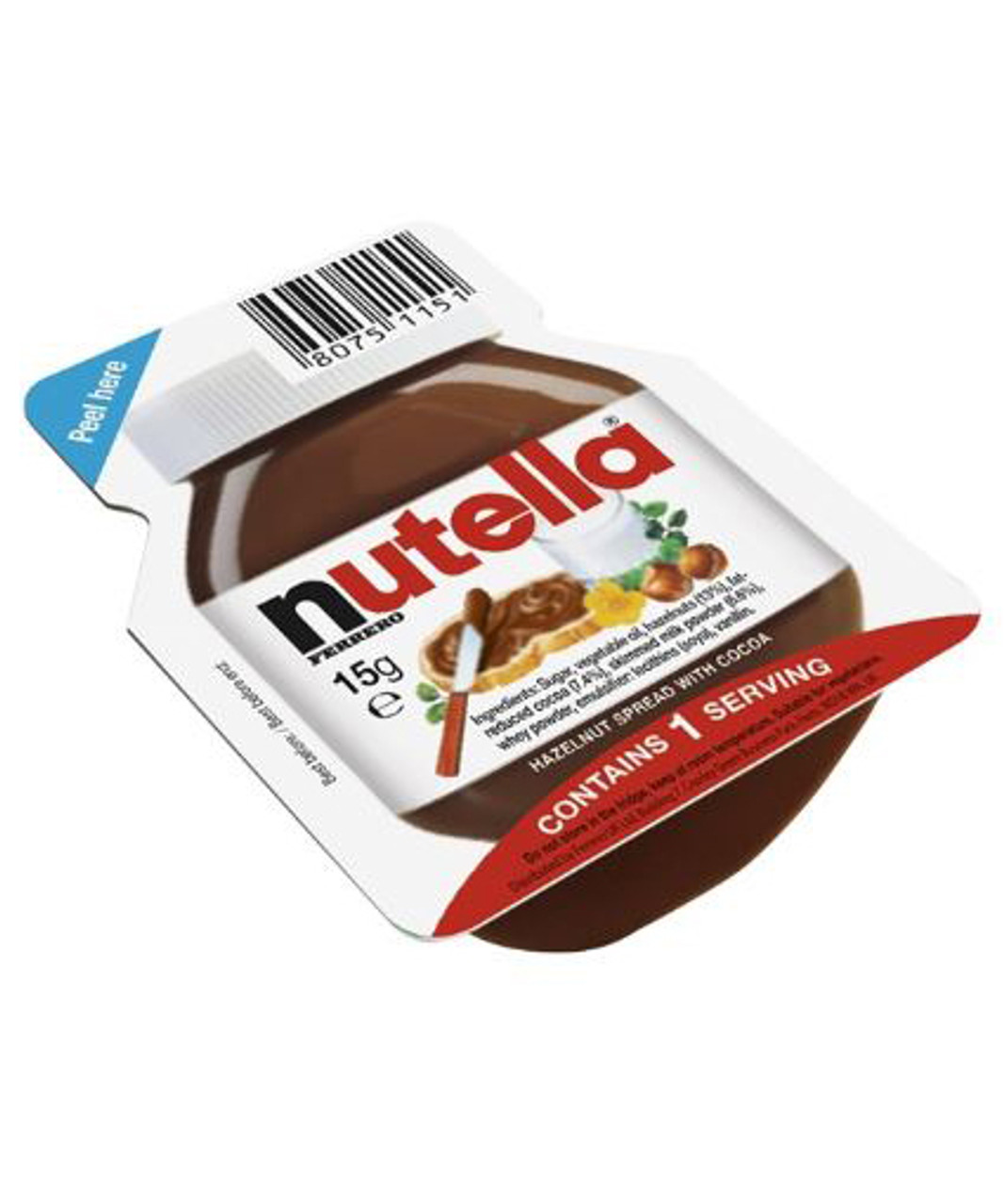 20 Nutella - 20 portions de 15 g : : Maison