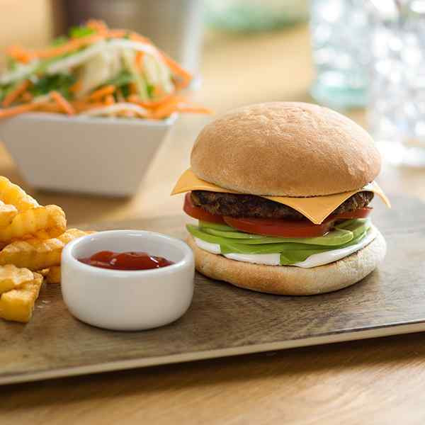 Kara 4" Unseeded Burger Buns 1 x 48 Regency Foods