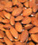 Raw almonds 1kg