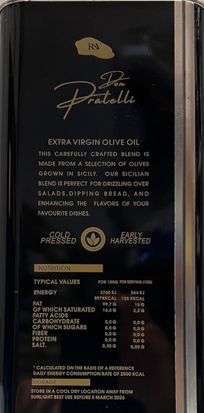 Extra Virgin Olive Oil