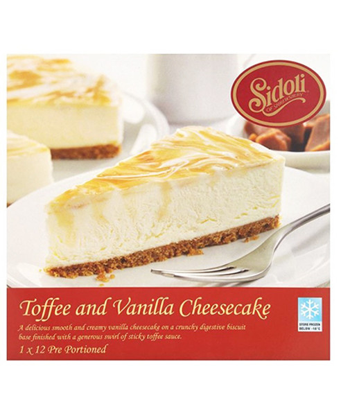 Toffee and Vanilla Cheesecake