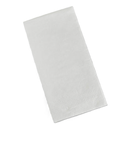 8Fold White Napkins 40cm [16 x 125]