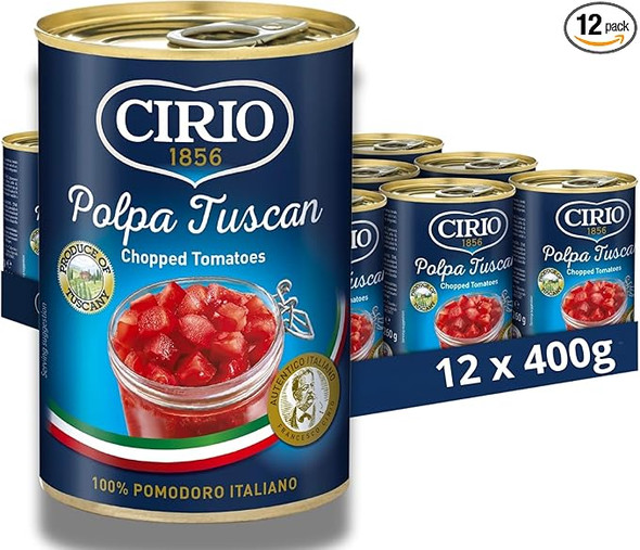 Cirio Chopped Tomatoes 12x400g