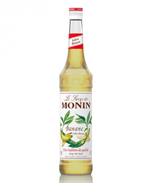 Monin Yellow Banana Syrup 70cl