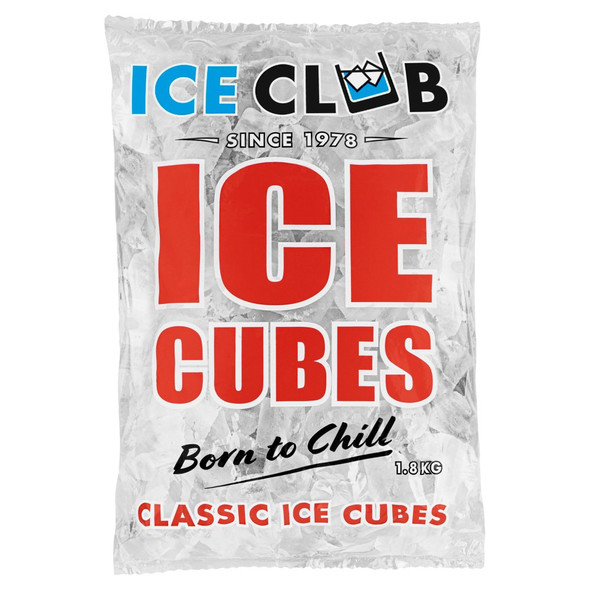 Ice Club Ice Cubes 5 x 1.8kg 