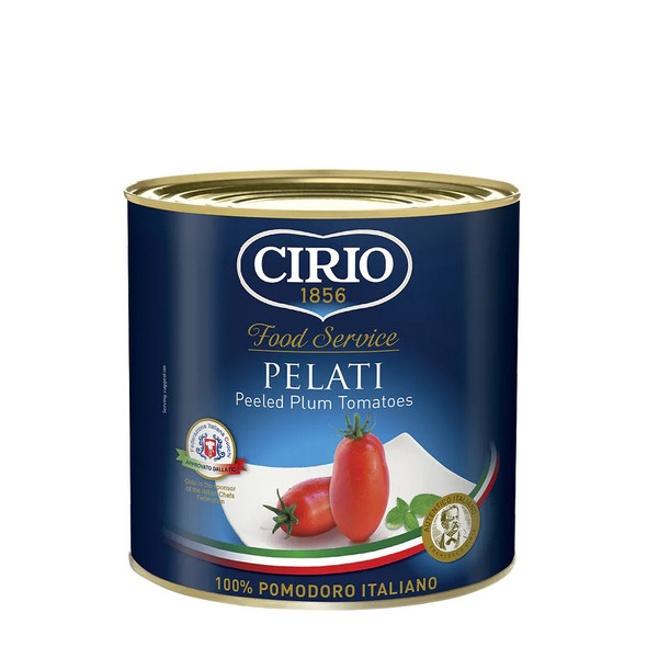 Cirio Peeled Plum Tomatoes 2.5kg