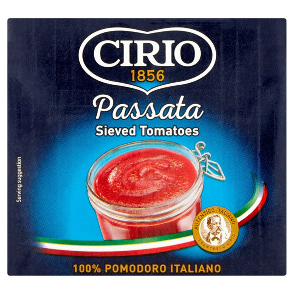 Cirio Passata Sieved Tomatoes 500g