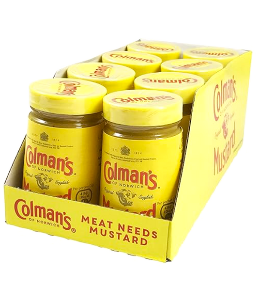 Colman's Original English Mustard 8 x 100g