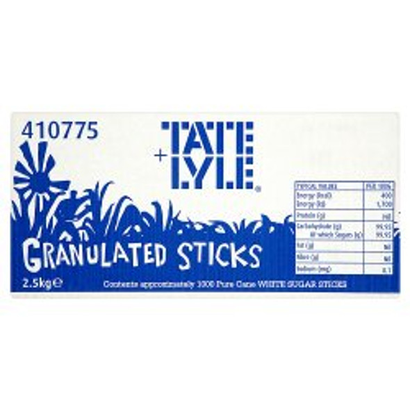 Tate & Lyle Granulated Sugar Sticks x1000