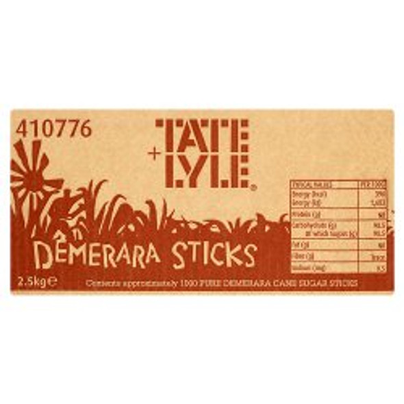 Tate & Lyle Demerara Sugar Sticks x1000