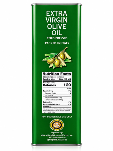 Extra Virgin Olive Oil 5Ltr