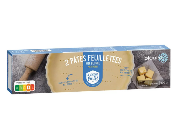 Picard Puff Pastry Sheets 500g