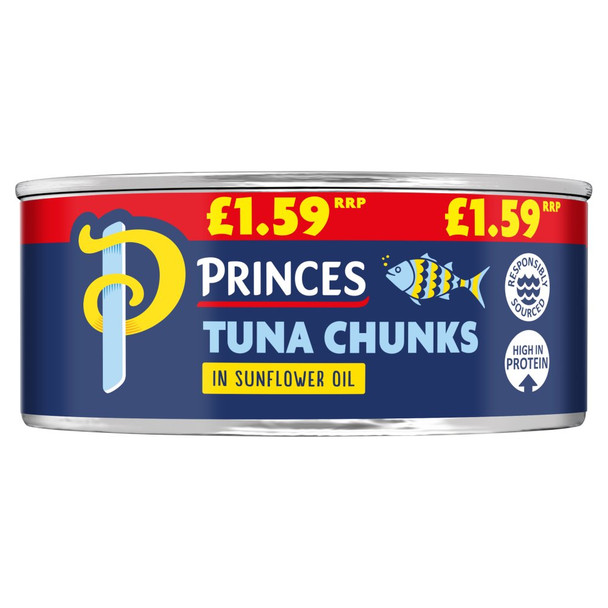 Princes Tuna Steaks In Oil 12 x 145g