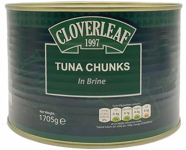 Tuna Chunks In Brine 1.7kg