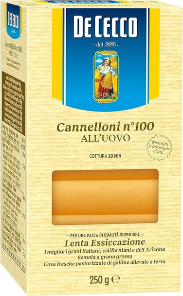 De Cecco Egg Cannelloni 250g