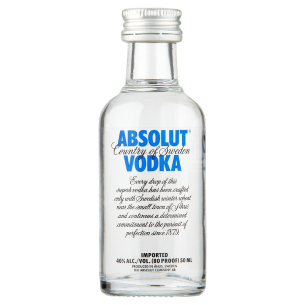 Absolut Blue Mini 12 x 5cl