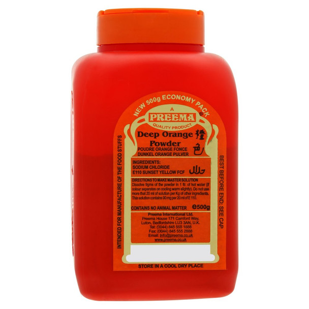 Preema Deep Orange Powder