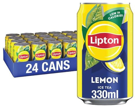 Lipton Ice Tea Lemon Cans 24x330Ml