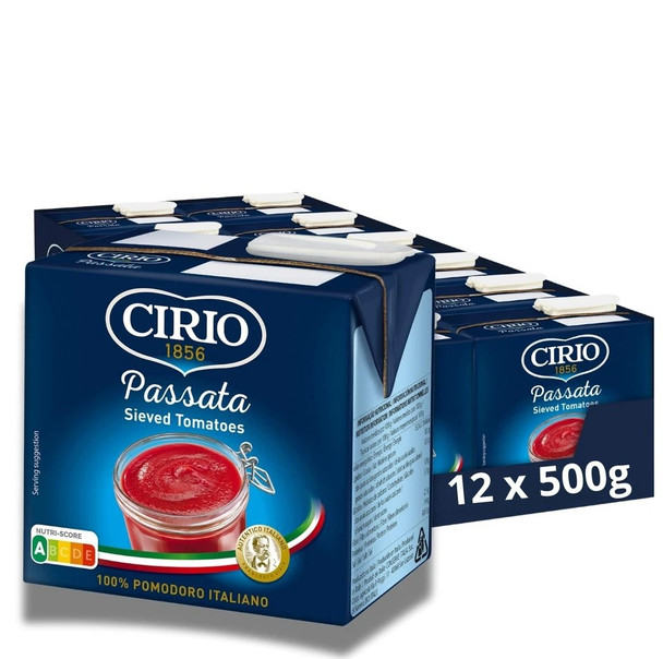 Cirio Passata Sieved Tomatoes 500g