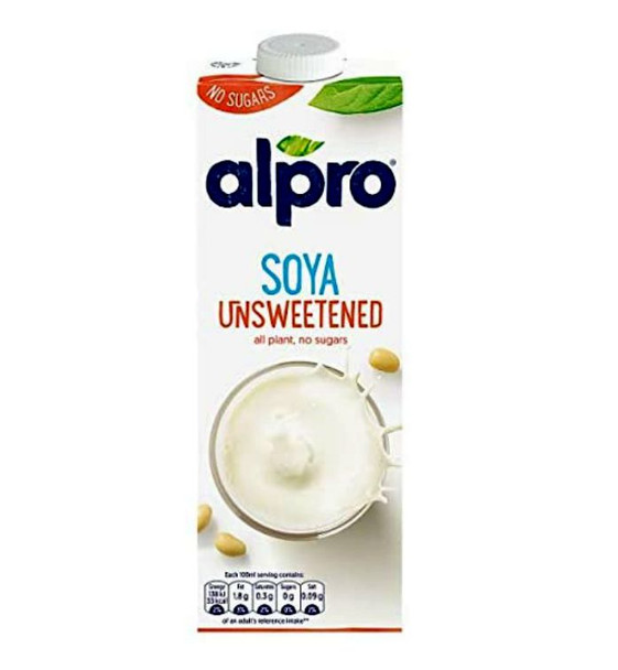 Alpro Soya Unsweetened 1Ltr