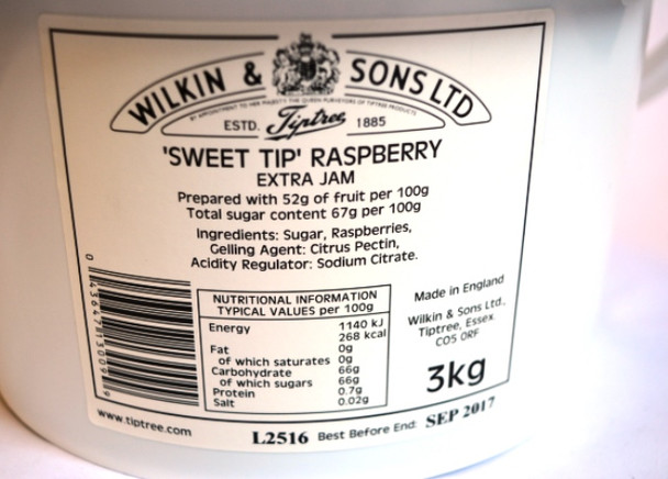 Tiptree Raspberry Preserve 3kg