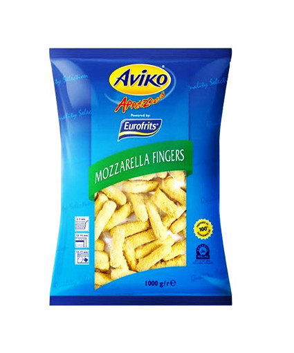 Mozzarella Fingers Breaded 1kg Regency Foods