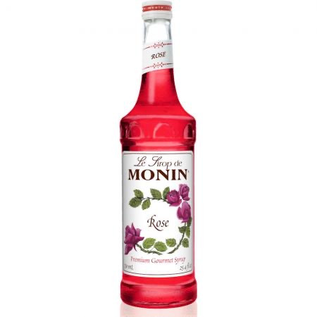 Monin Rose Syrup 70Cl  Regency Foods Wholesale