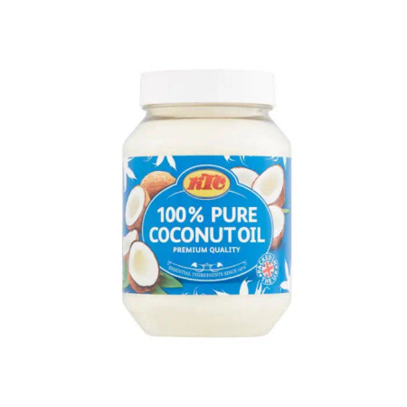KTC 100% Reines Kokosöl – 500 Ml Glas, 8er Pack, Für Haare, Kochen & Hautpflege