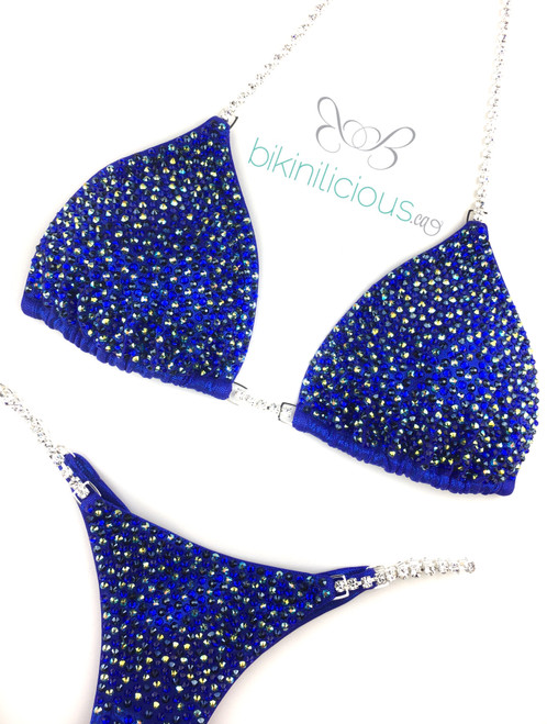 Dark Royal Fitness Bikini Rental Suit