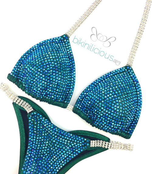 Emerald Fitness Bikini Rental Suit