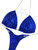 Blue Custom Fitness Competition Bikini Suit