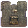 Back of 1921 World Series Commemorative Pin - Giants vs. Yankees