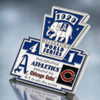 1929 World Series Commemorative Pin - Athletics vs. Cubs