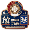 1937 World Series Commemorative Pin - Pirates vs. Yankees