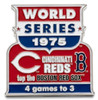 1975 World Series Commemorative Pin - Pirates vs. Yankees