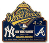 1996 World Series Commemorative Pin - Yankees vs. Braves